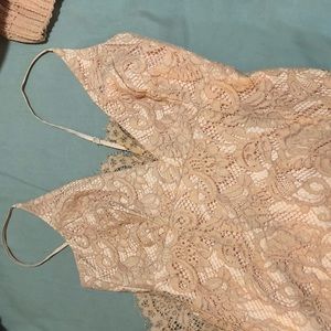 Blush Lace Dress